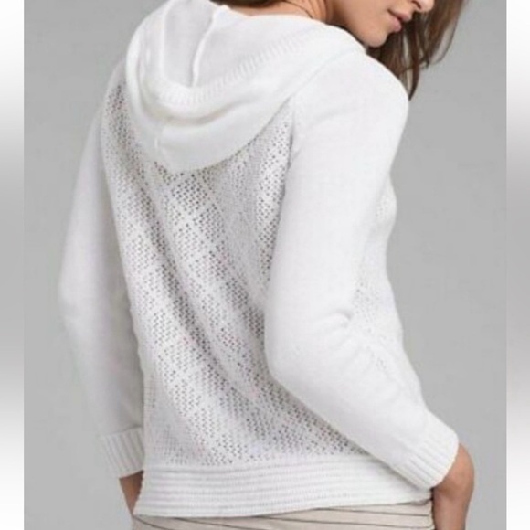 prAna Sugar Beach Hooded Sweater – Women’s Size Large – EUC - Picture 2 of 6